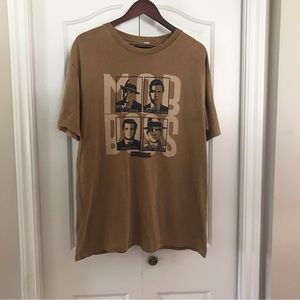 MOB BOSS. Men’s Silk Screened Short Sleeve T Shirt Criminals Size Large